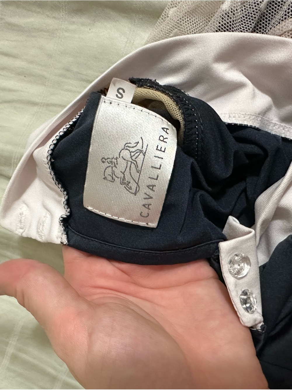 Cavalliera navy blue top equine - Picture 3 of 3